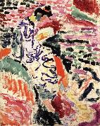 Henri Matisse Woman in a Japanese Robe oil painting